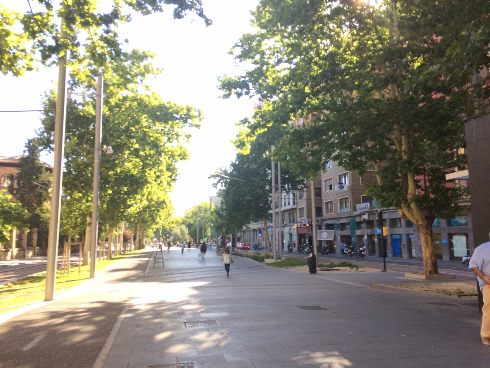 Gran Vía de Zaragoza, vista panorámica
