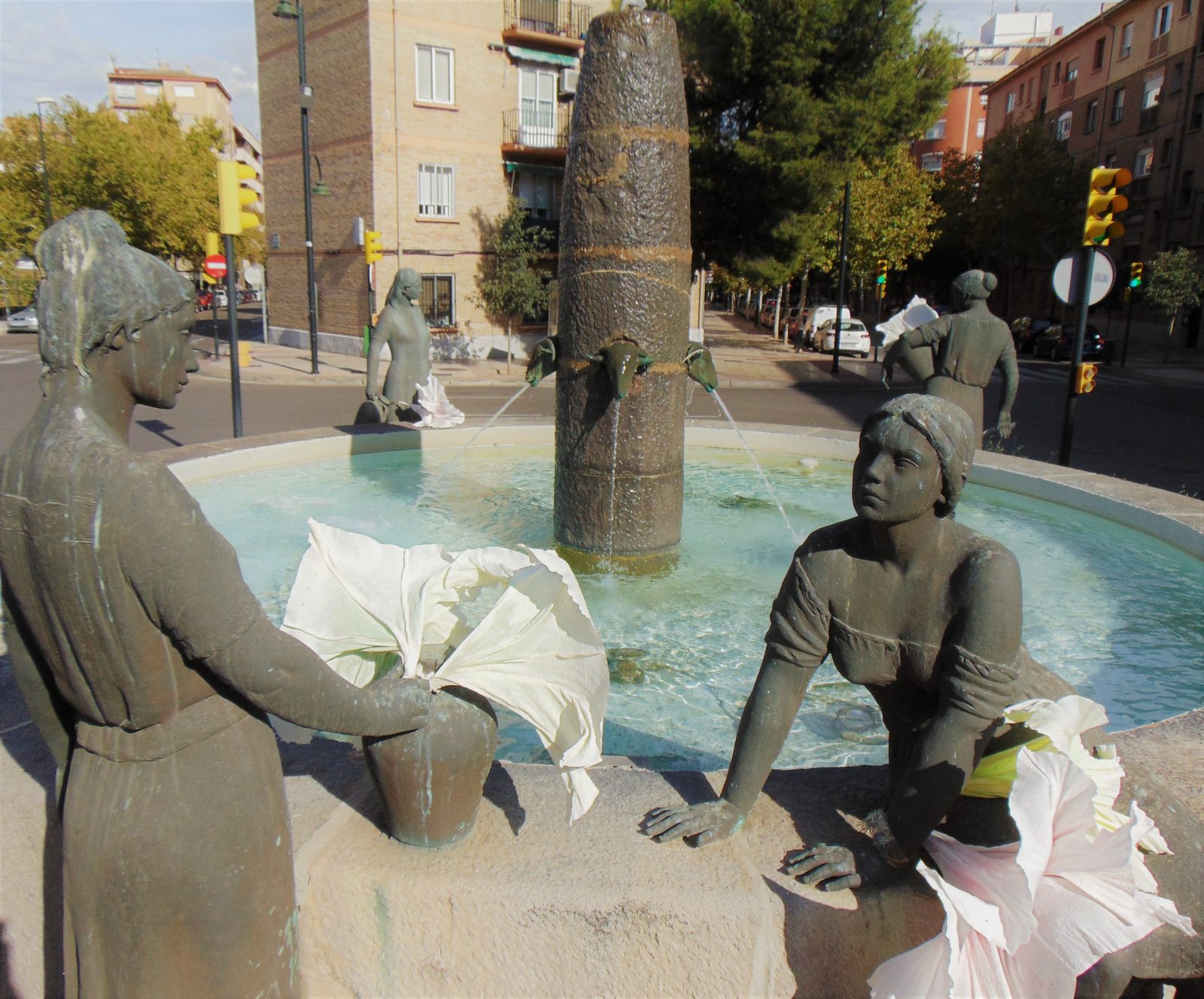 Fuente de las Aguadoras, barrio de Las Fuentes, Zaragoza
